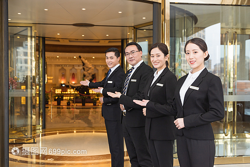 酒店管理商務(wù)團(tuán)隊服務(wù)形象 打造卓越客戶體驗
